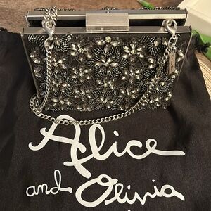 Alice + Olivia Beaded Clutch / Crossbody